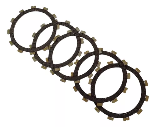 Discos de Clutch GN 125 / GS 125 / GIXXER 150 / INTRUDER / BENELLI 180S